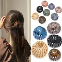 Bird Nest Shaped Ponytail Hair Clip – Magic Lazy Braider Hairpin for Women